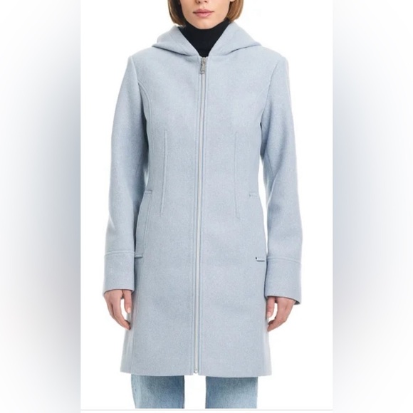 Vince Camuto Jackets & Blazers - Vince Camuto NWT Women’s Hooded Full Zip Jacket XLWool Blend